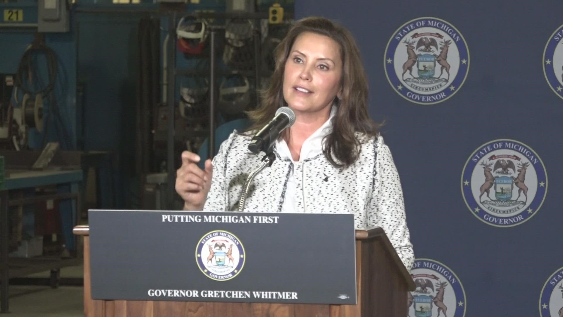 While Gov. Gretchen Whitmer does not anticipate a statewide mask order, she applauded school districts that have embraced masking policies.