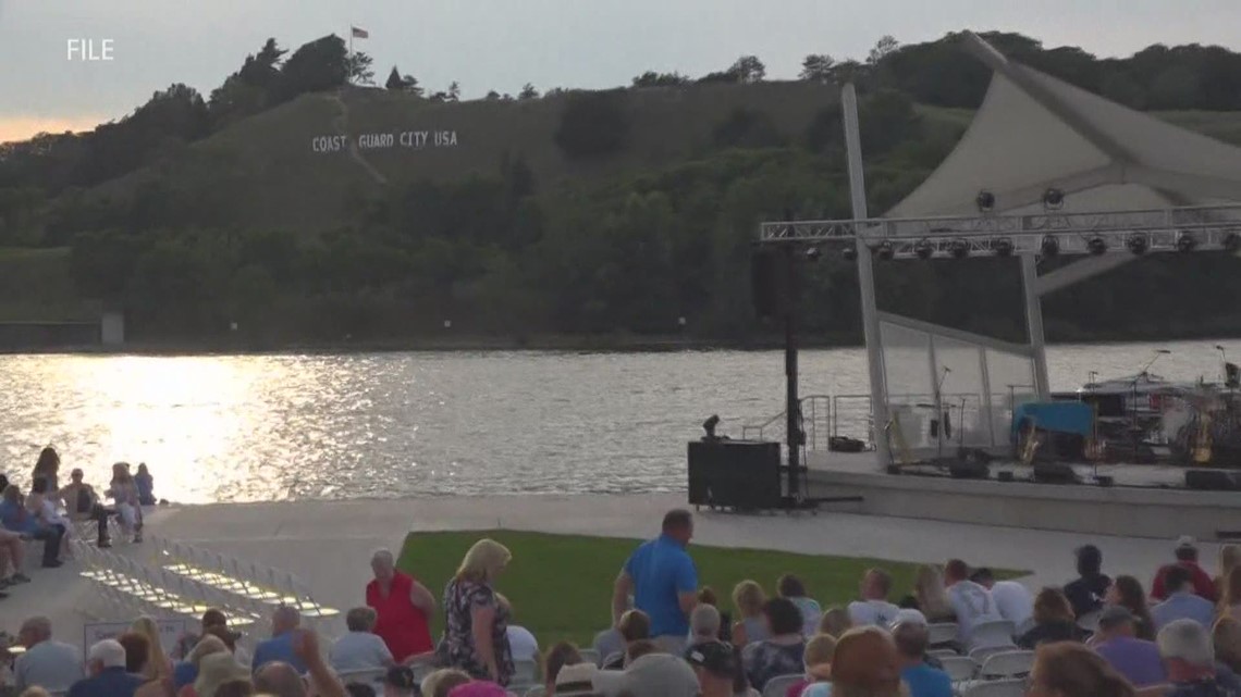 New 'Coast Guard City USA' letters for Grand Haven Festival Bigger