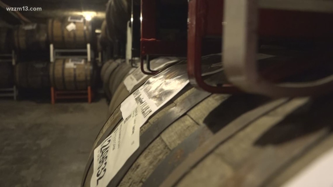 Gypsum mines in Grand Rapids