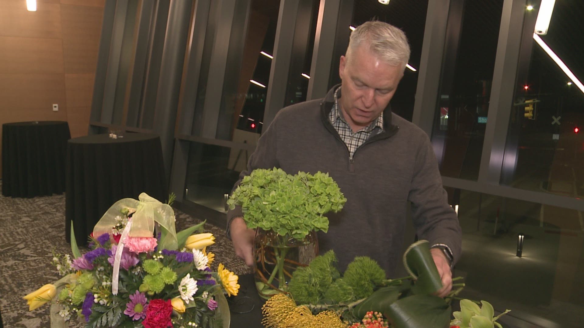 Skeeter Parkhouse of Wasserman’s Flowers and Gifts explains how to care for and make a floral arrangement for your home using fresh flowers.
