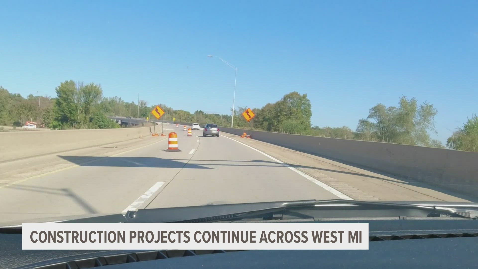 One project that is seeing progress is the US 131 and I-96 interchange, where one lane is now open.