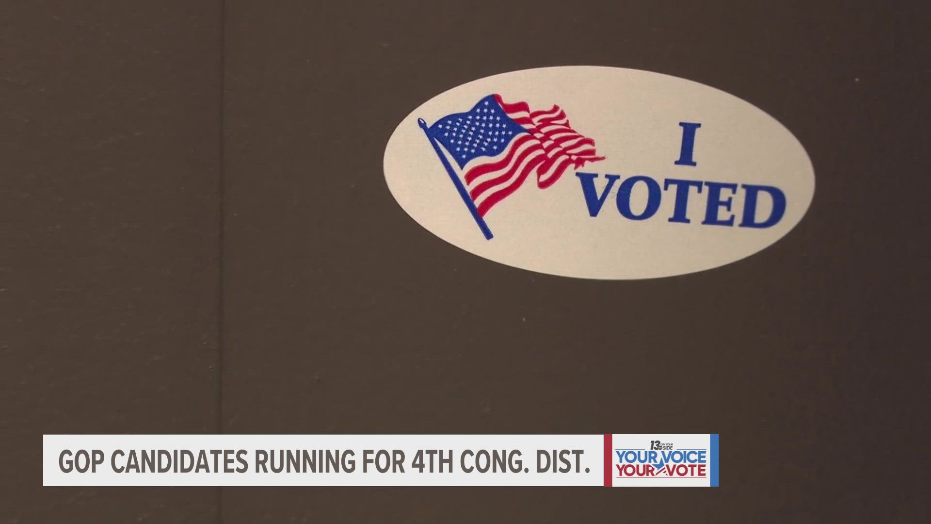 In the 4th congressional district here in West MI, 13 ON YOUR SIDE political reporter Josh Alburtus spoke with Republicans running to become their party's candidate.