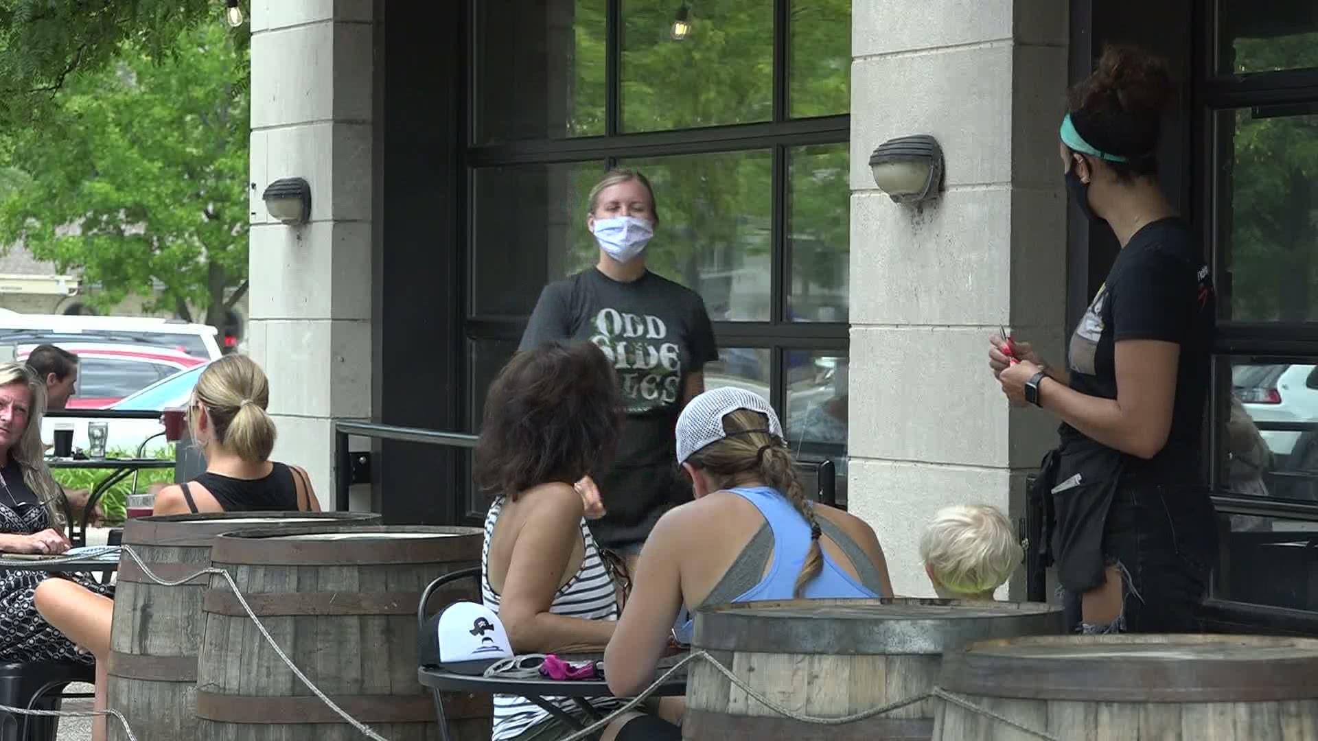 The city of Grand Haven is encouraging people to wear masks. And the city launched a campaign today to promote it.