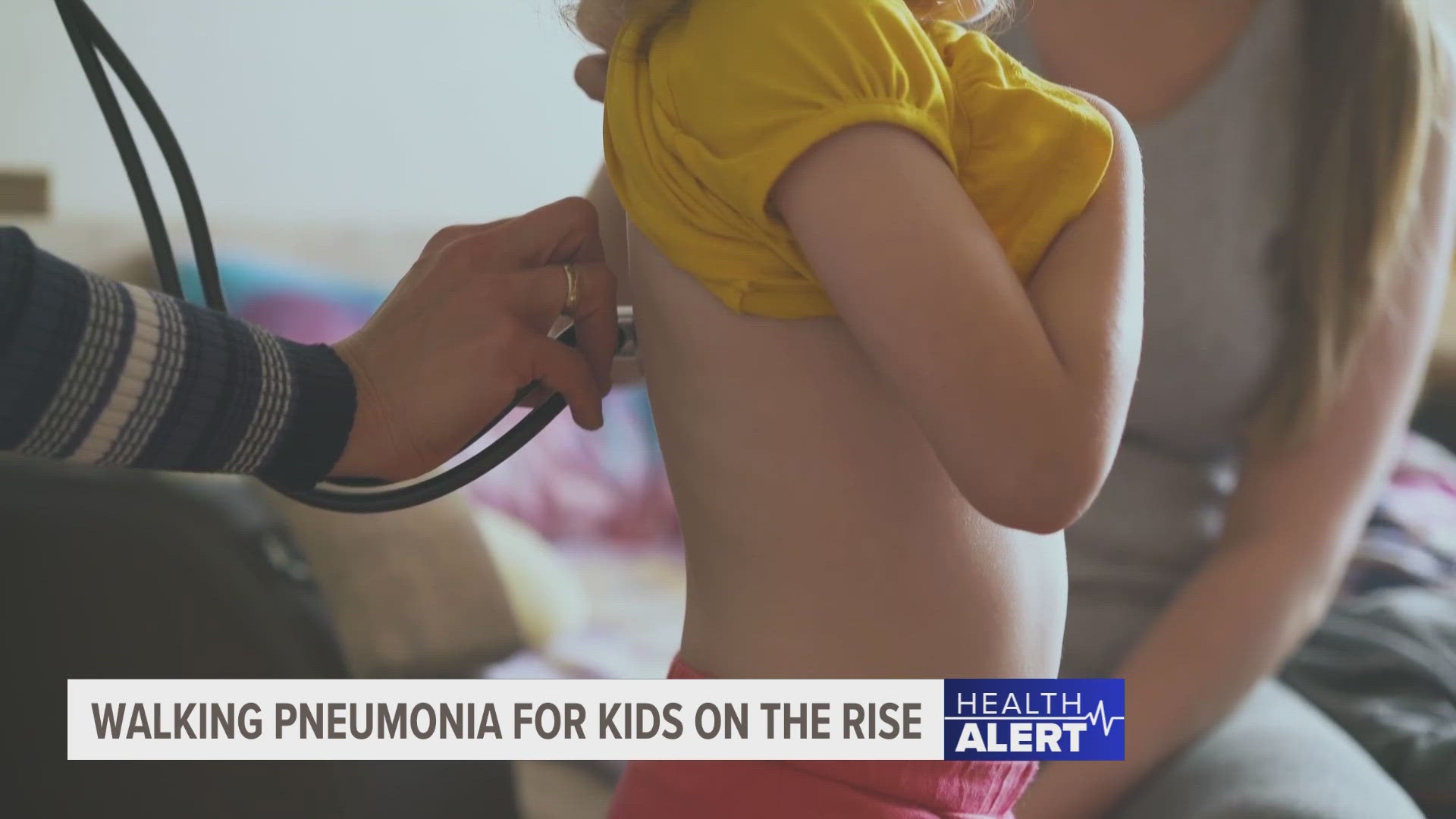 Cases of kids getting walking pneumonia have been rising since spring. Dr. Olivero with Helen DeVos Children's Hospital says it is returning to pre-pandemic levels.