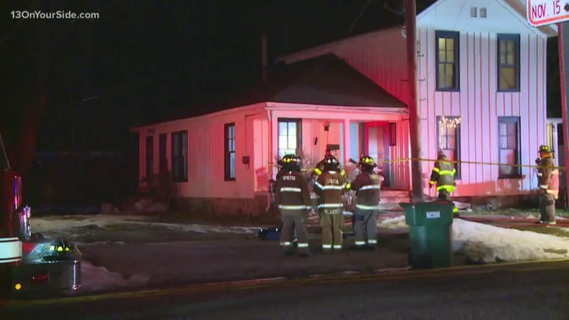 Police, fire crews investigating fire in Sparta