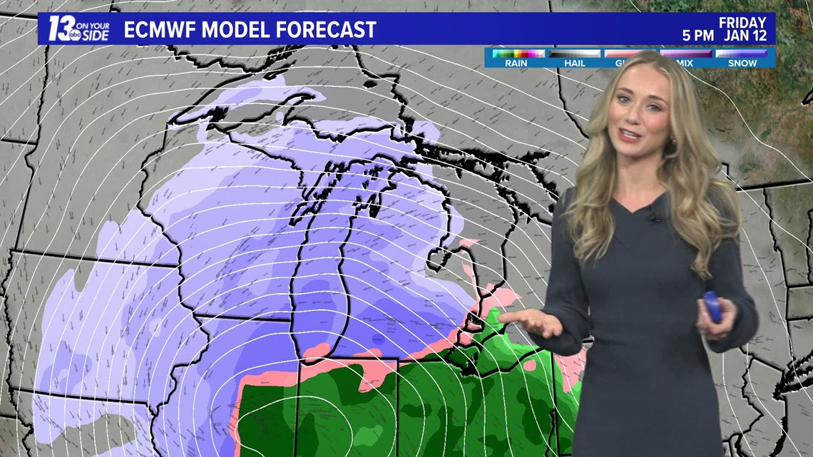How much snow did West Michigan get? List of snow totals