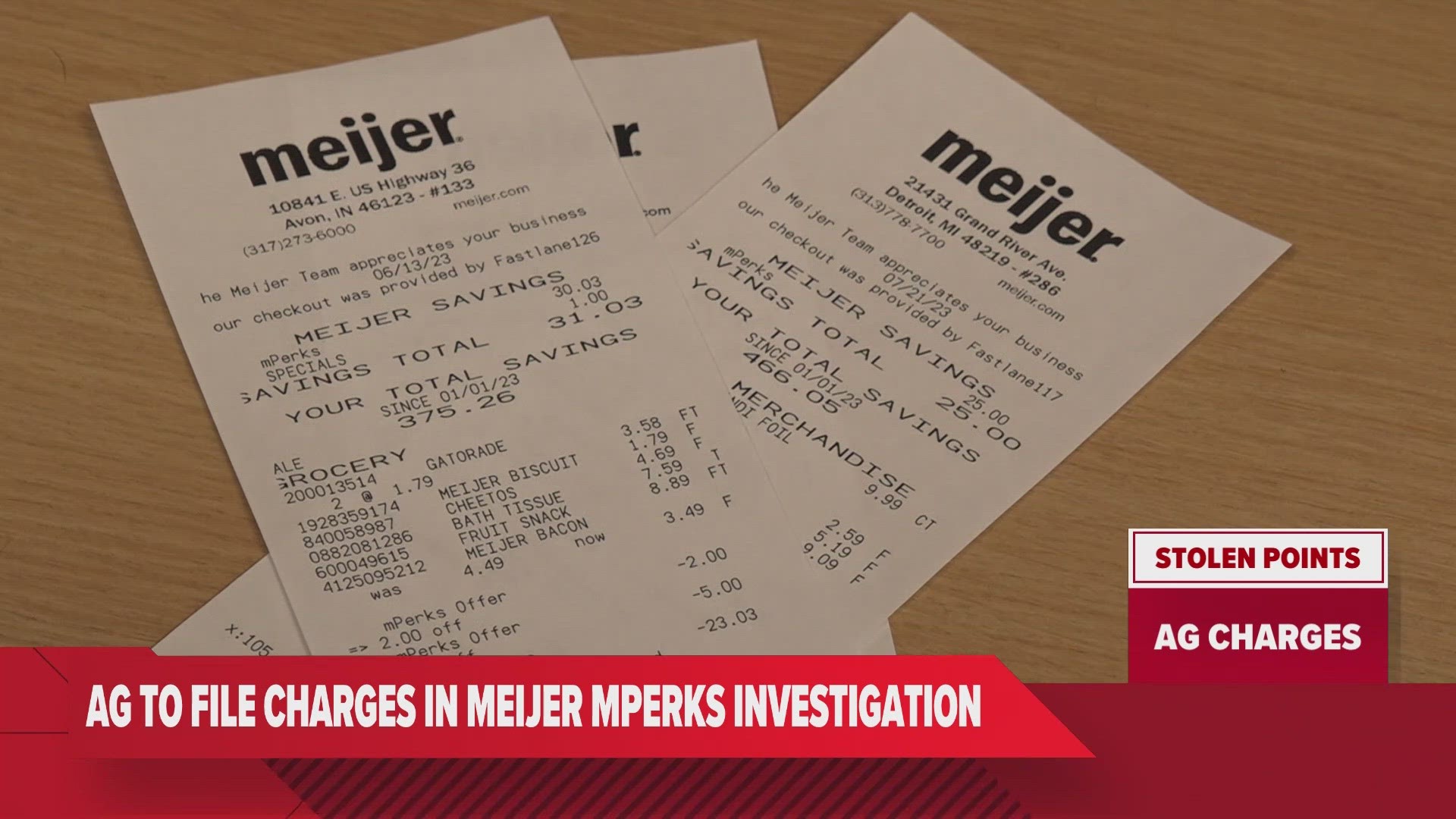 Attorney General to file charges in Meijer mPerks investigation 6PM