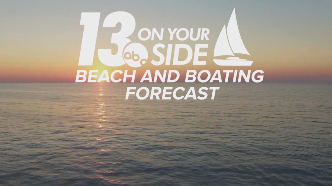 Beach & Boating Forecast for Sunday 9/18/2022