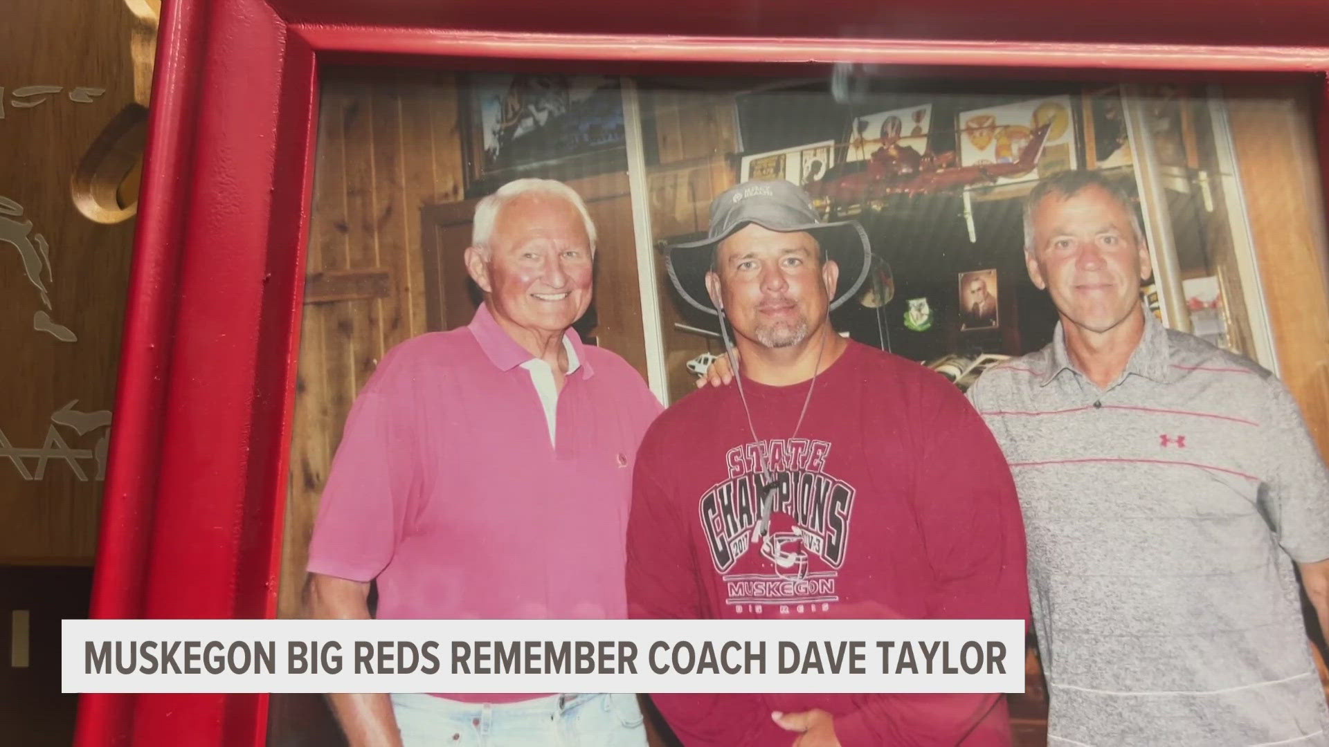 Coach Taylor won three state titles and helped establish a winning culture that continues at Muskegon. But more importantly, he taught life lessons through football.