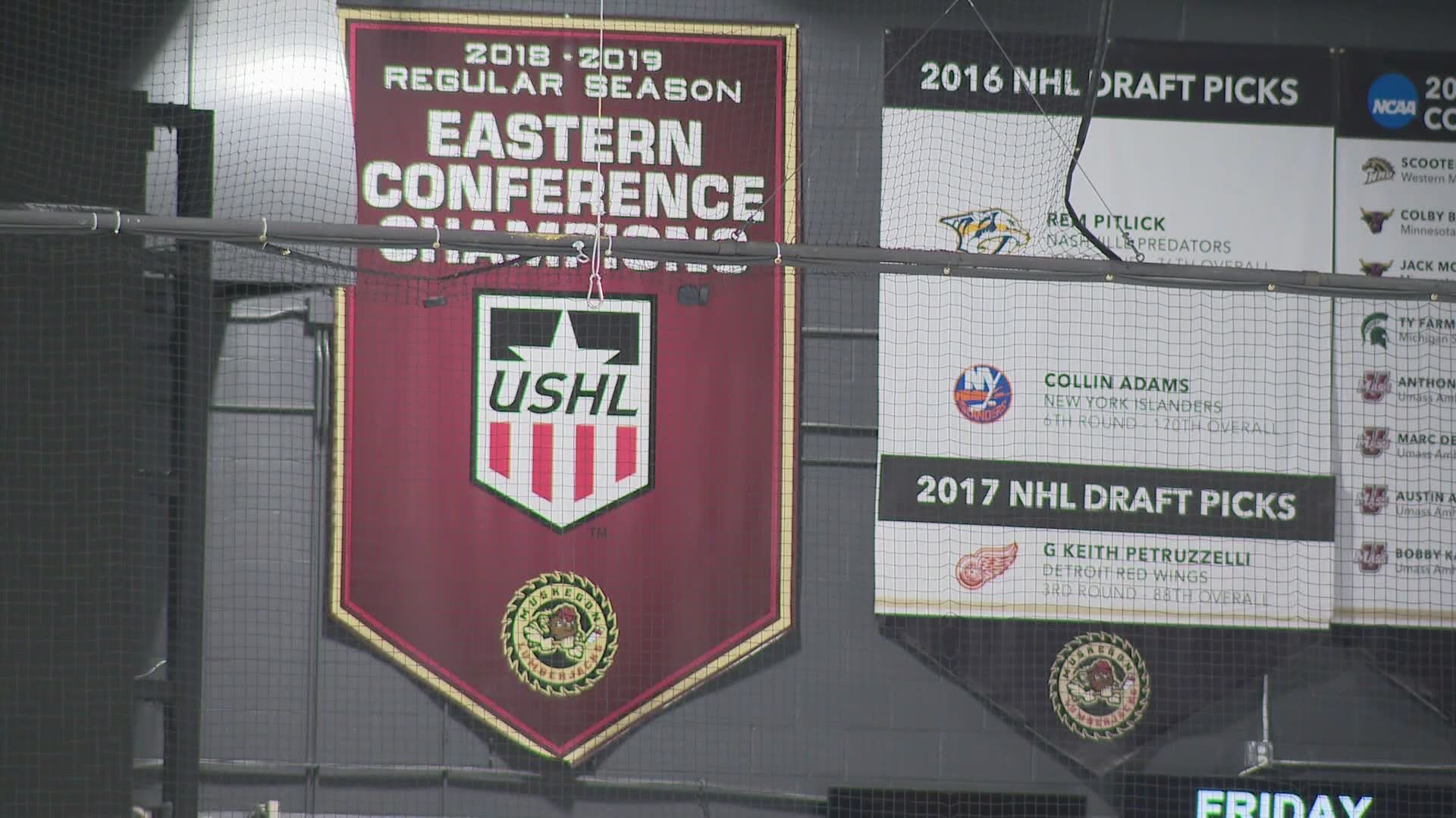 What’s unknown at this time is when the season will begin for USHL teams including the Muskegon Lumberjacks.