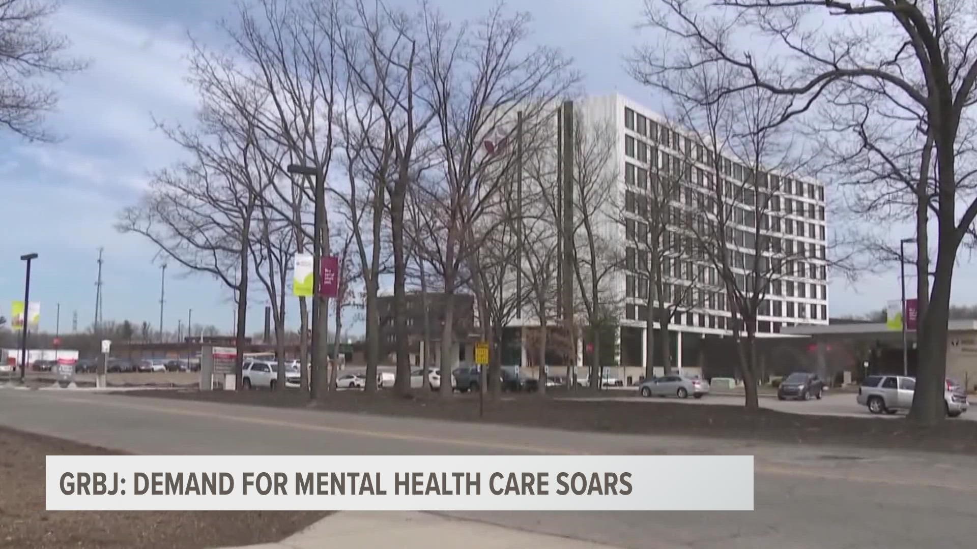 According to the CDC, more than one-third of high school students in 2021 reported they experienced poor mental health during the pandemic.