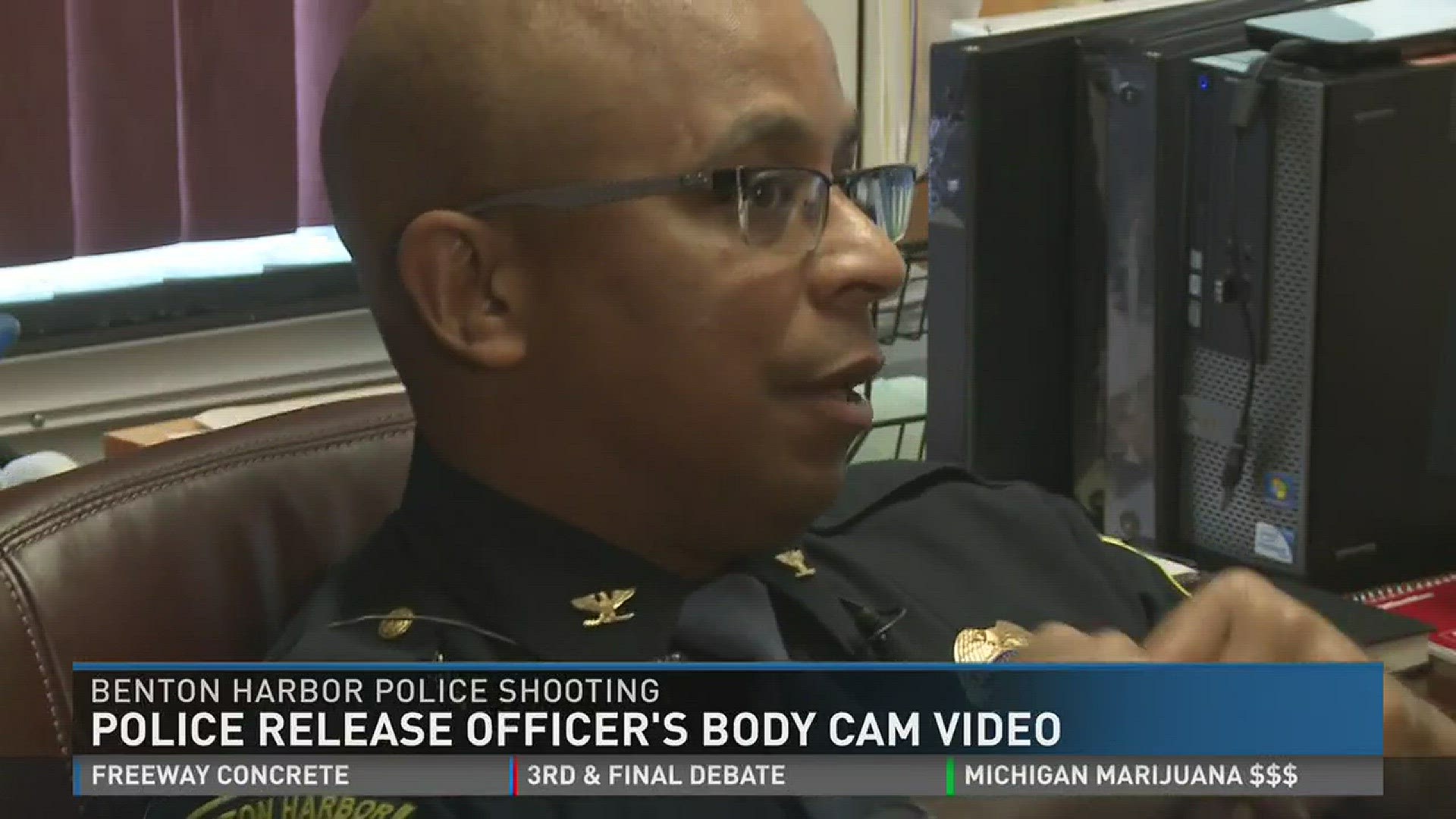 Benton Harbor police did not release video from two other body cameras, including the officer who fired the shots.