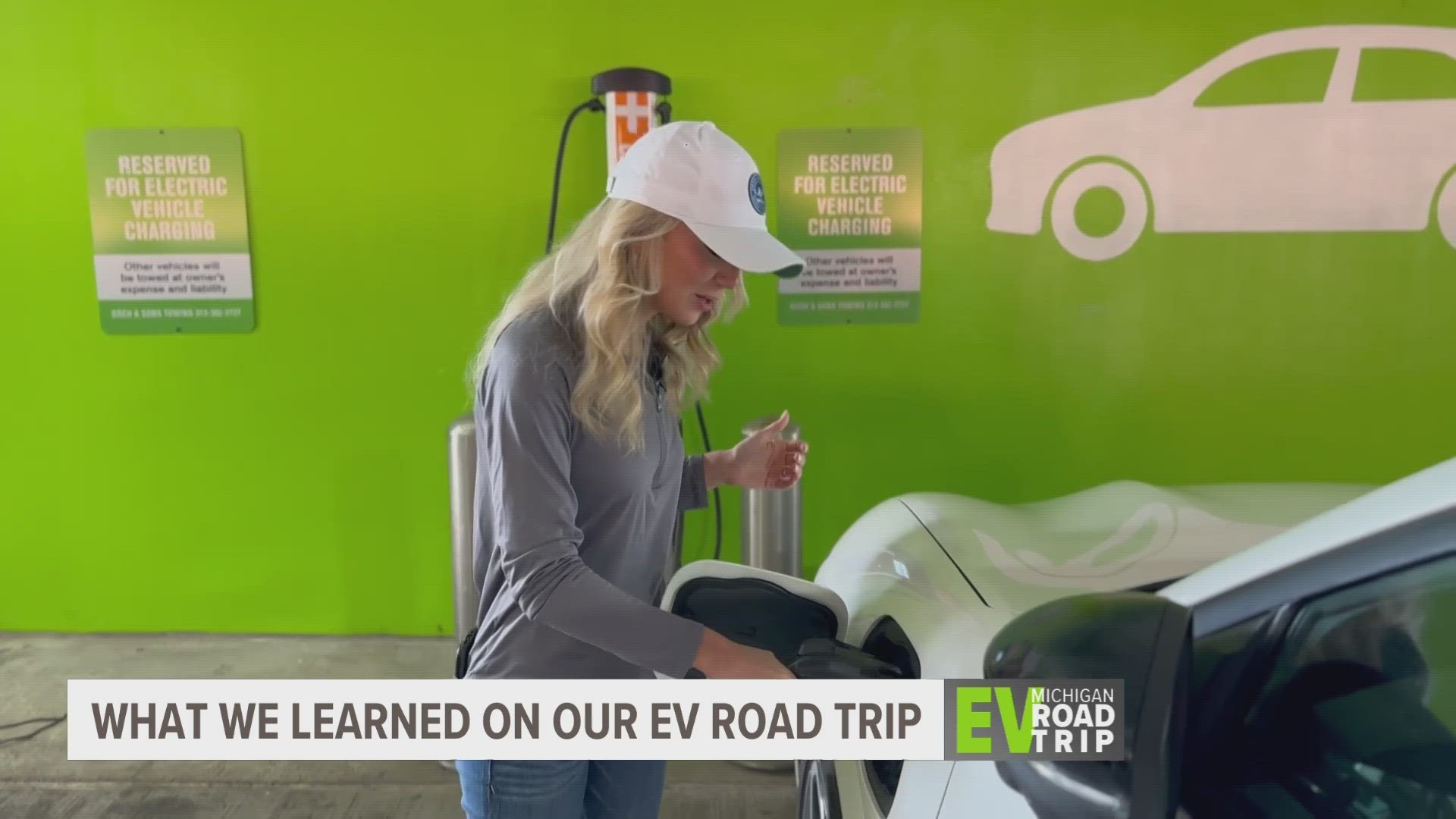 Samantha Jacques is sharing what she learned about EV charging, Michigan's EV infrastructure and more while on her road trip.