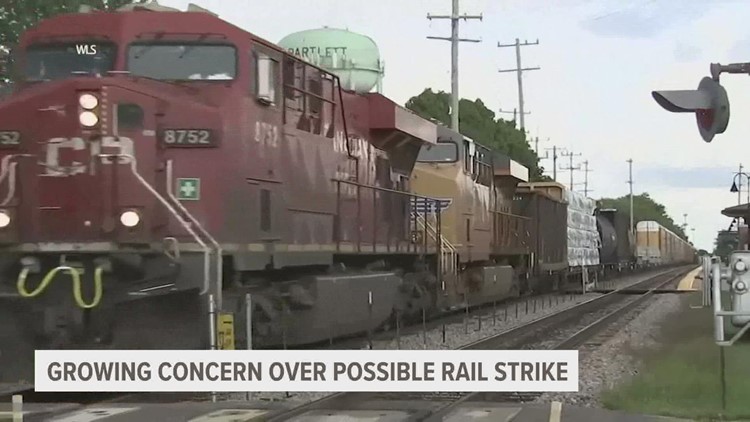 Could a rail strike affect gas prices?