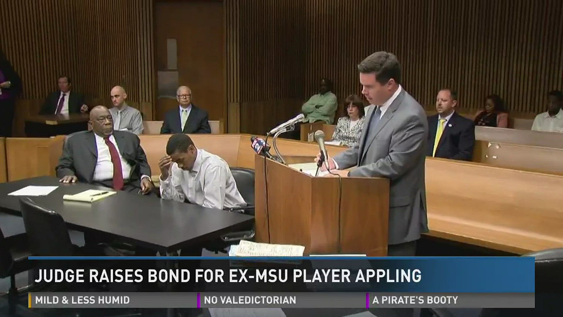 Bond increased for Keith Appling