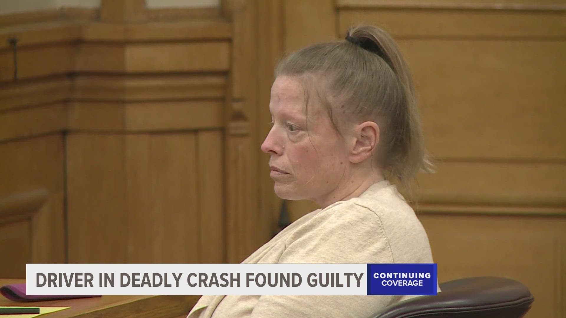 Mandy Benn was found guilty by a jury on 15 charges, including two counts of second-degree murder in the deaths of Edward Erikson and Michael Salhaney.