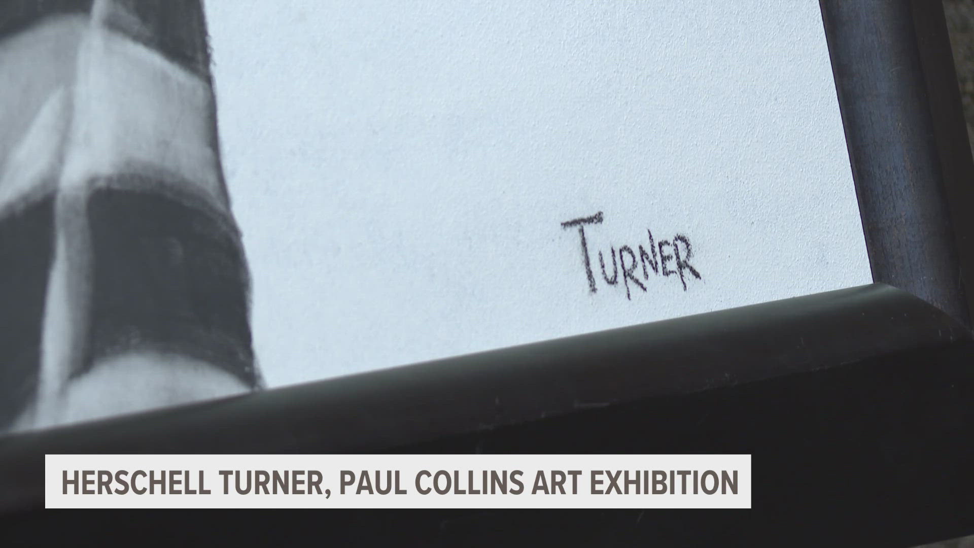 Some of Herschell Turner's artwork is going on display in a special exhibition with renowned Grand Rapids artists Paul Collins.