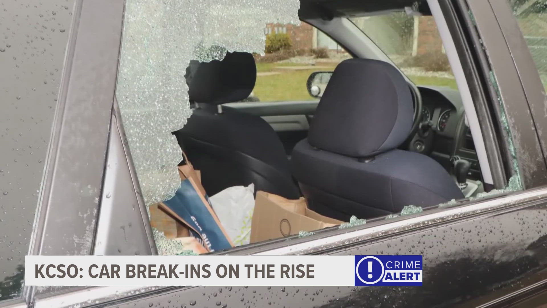 The best way to avoid getting your windows smashed in by a would-be thief is to remove all valuables and firearms from your vehicle, the sheriff's office says.