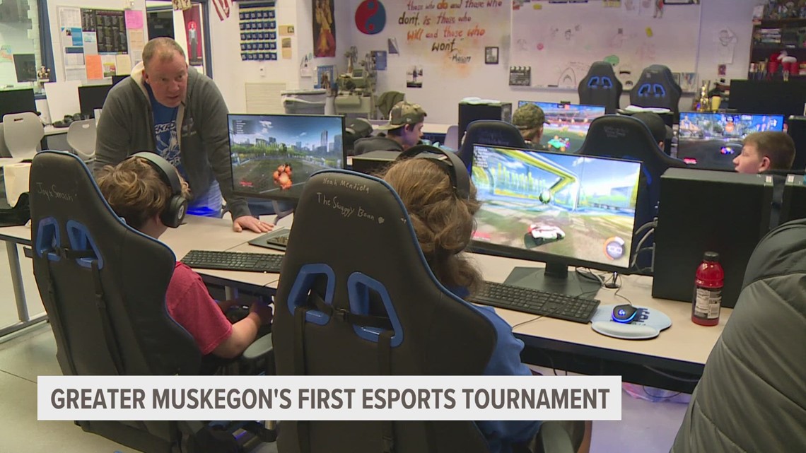 Muskegon Area Holds First-ever E-sports Tournament | Wzzm13.com