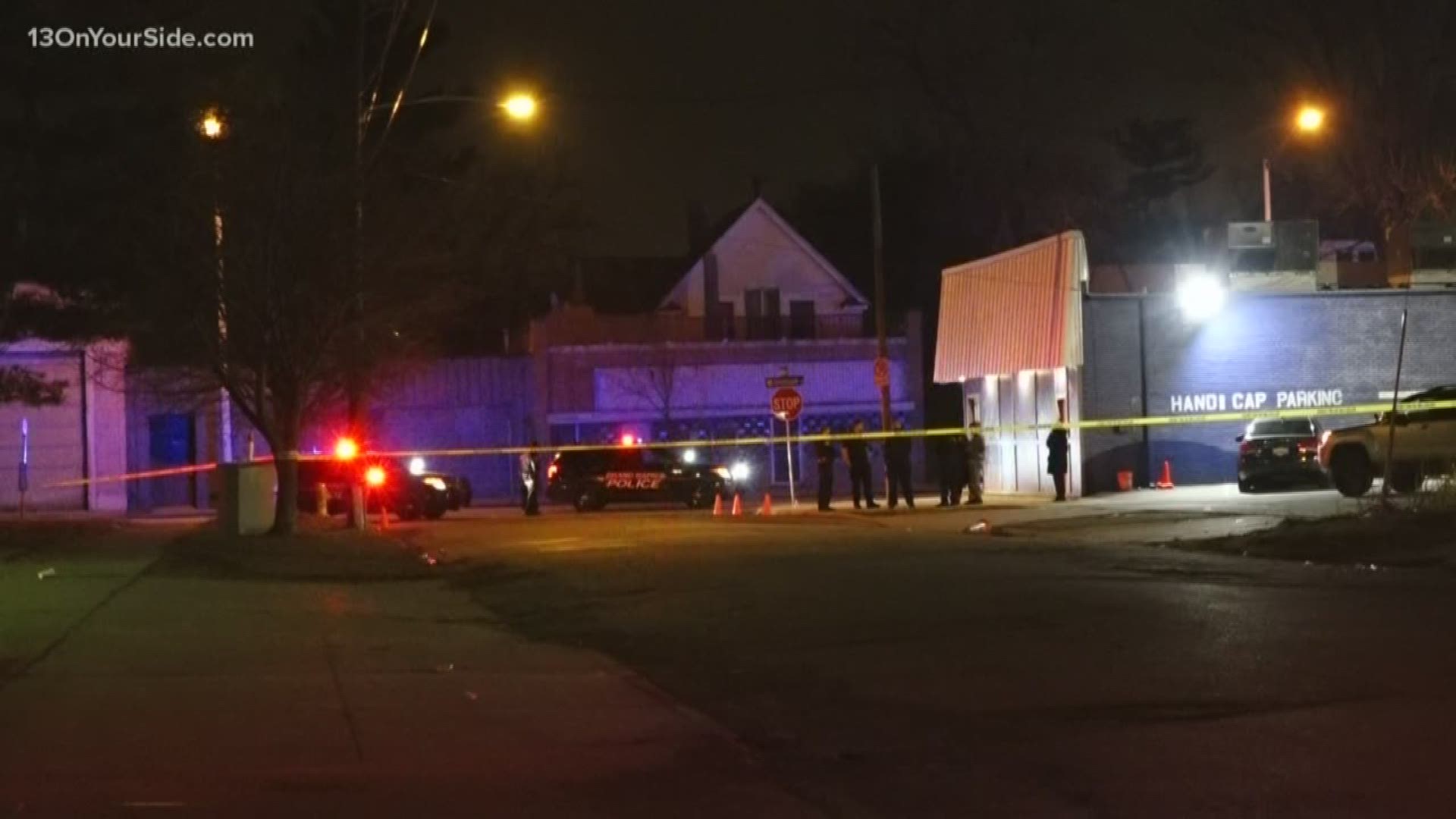 A man was shot in the upper body overnight Saturday.