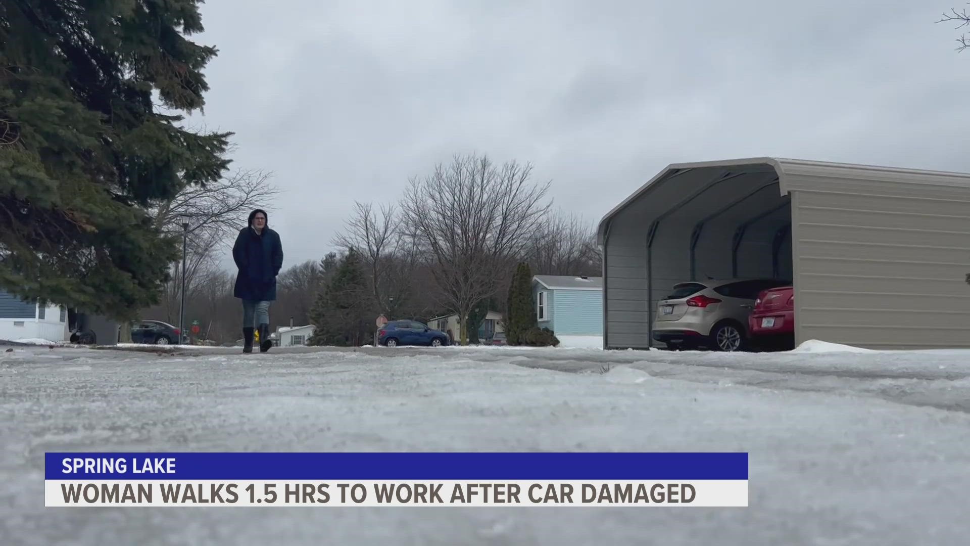 In early February, a Spring Lake woman was involved in an accident, and though it was no fault of her own, it ultimately left her without a car.
