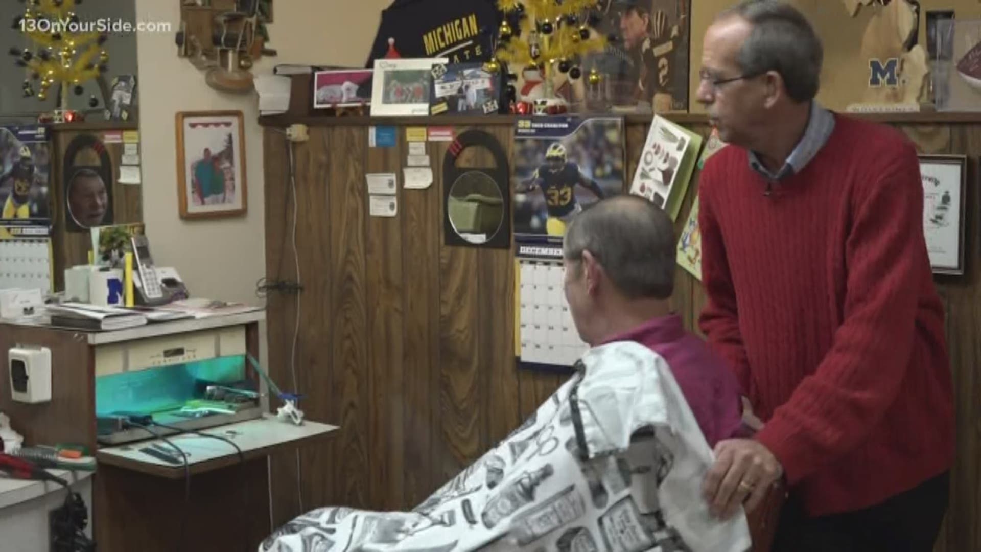 Ken Kloostra is deciding to hang up the clippers after more than 40 years at Mr. Hair to spend quality time with his wife.