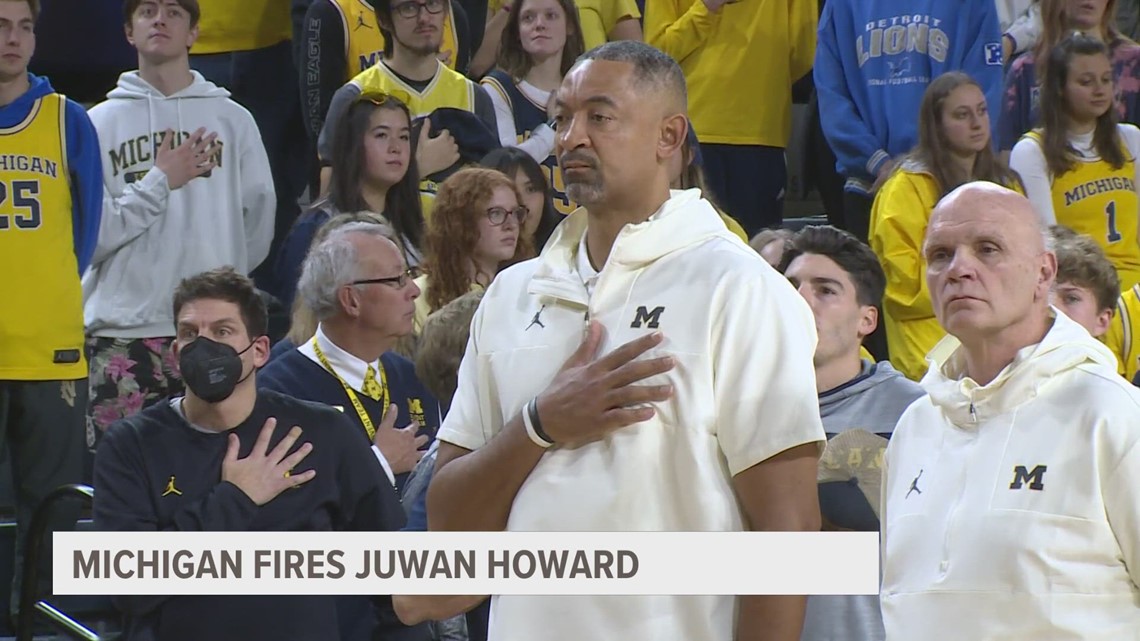 Michigan fires Juwan Howard, the former Fab Five star, after five