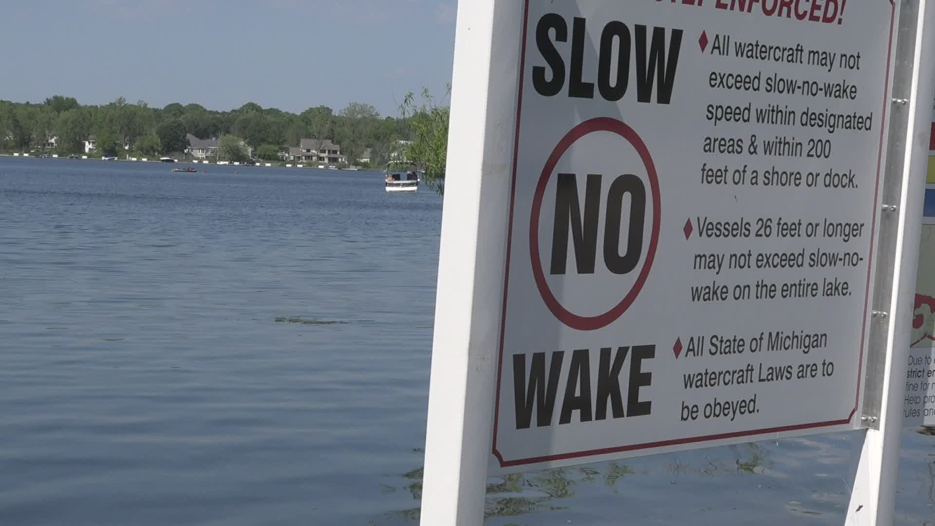 Homeowners are concerned that boaters will destroy their property by not following the "No Wake" rules.