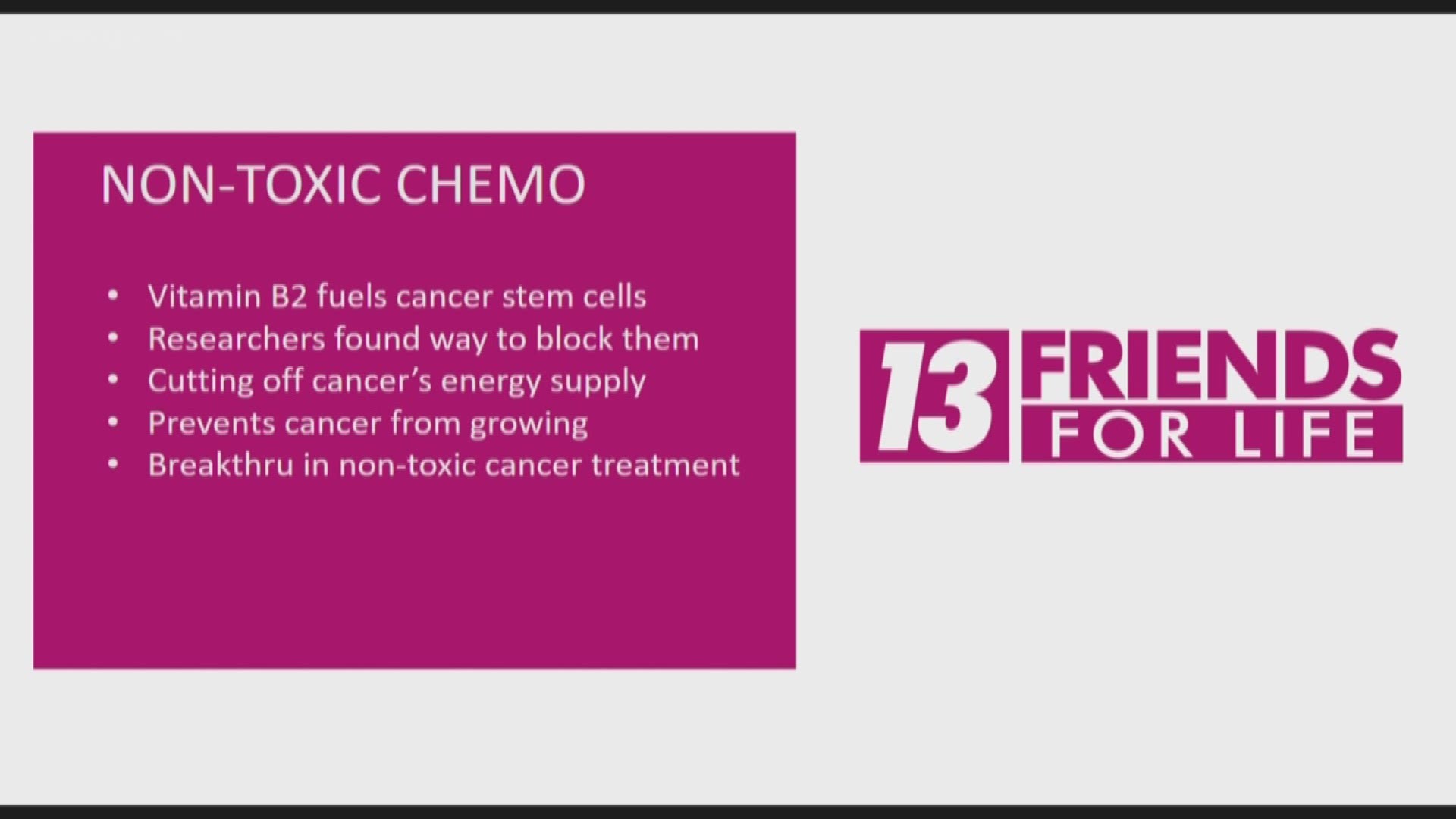 Non-toxic chemotherapy breakthrough