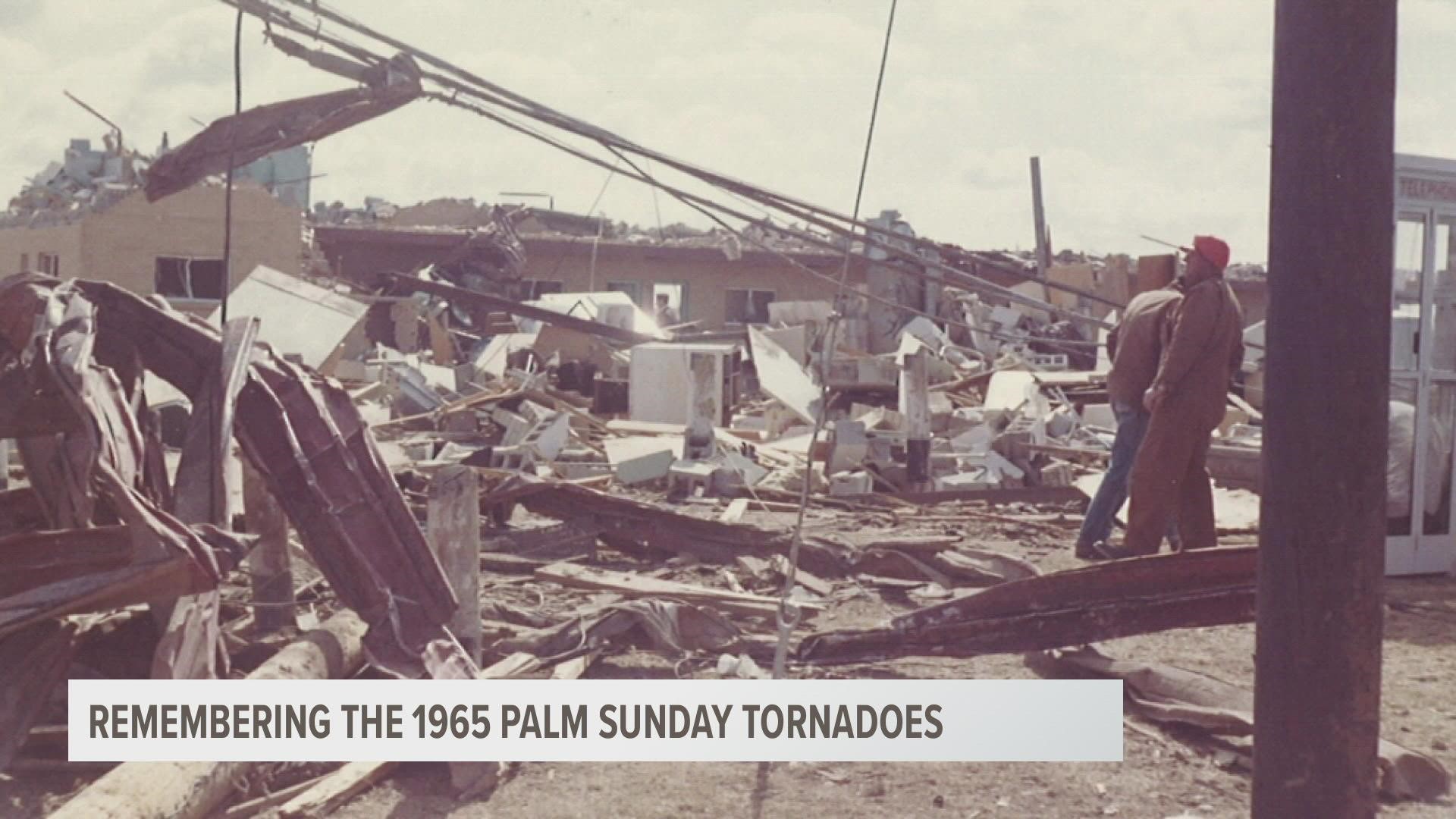 It was one of the worst tornado outbreaks in state history, leaving behind miles of devastation and killing 53 people.