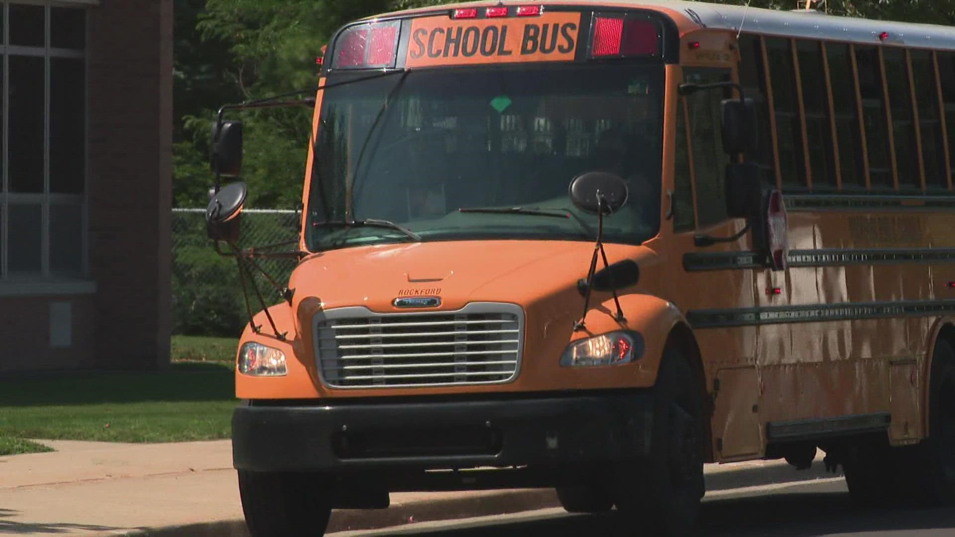 Several school districts in West Michigan have shortened school days due to the excessive heat.