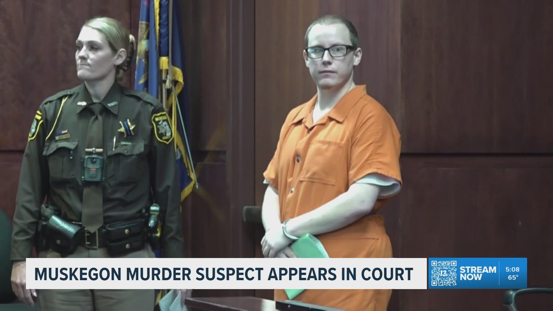 Muskegon murder suspect appears in court for preliminary exam | wzzm13.com
