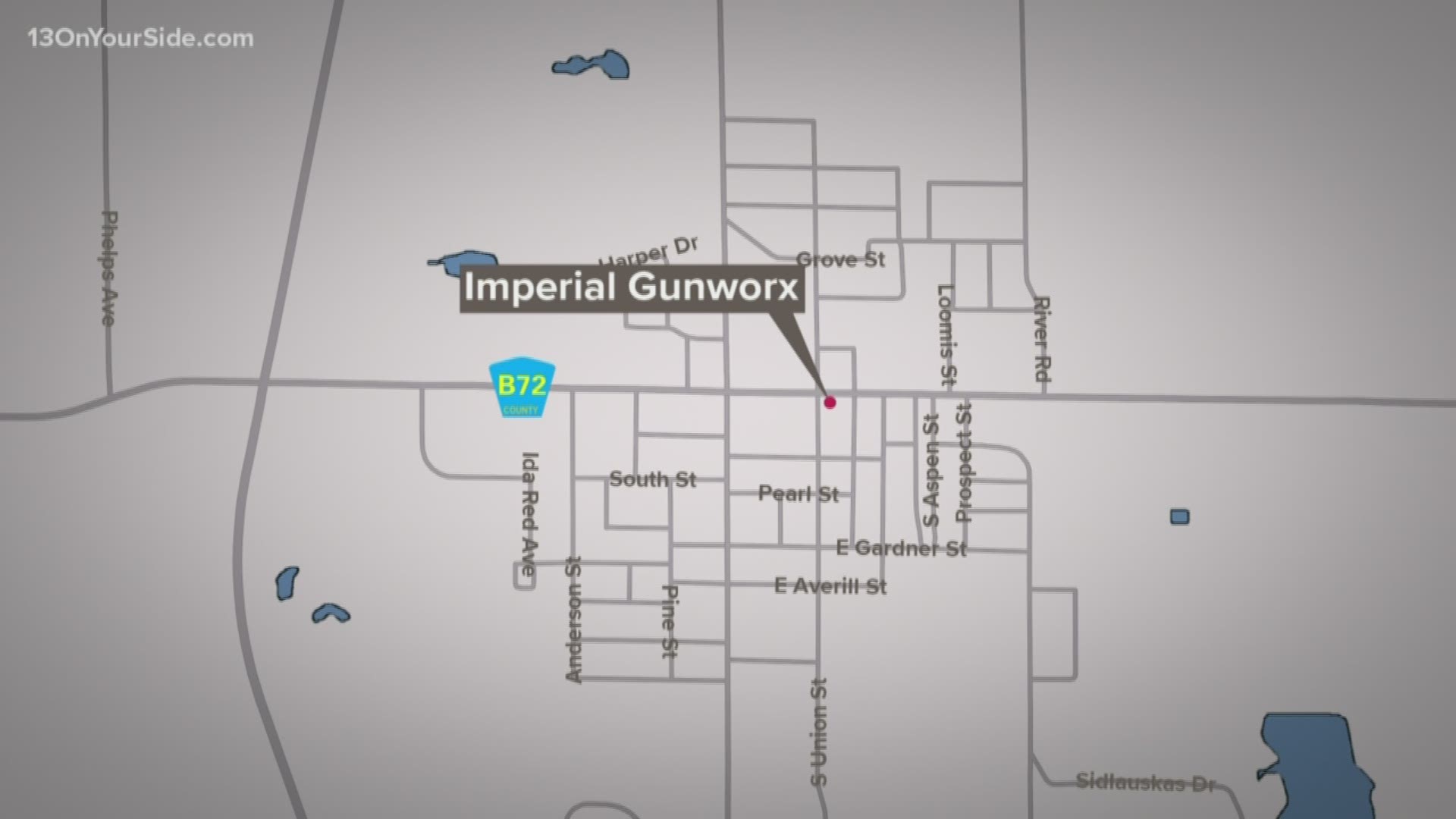 Imperial Gunworx was broken into overnight Sunday. Police have not shared if anything was stolen from the E. Division gun store.
