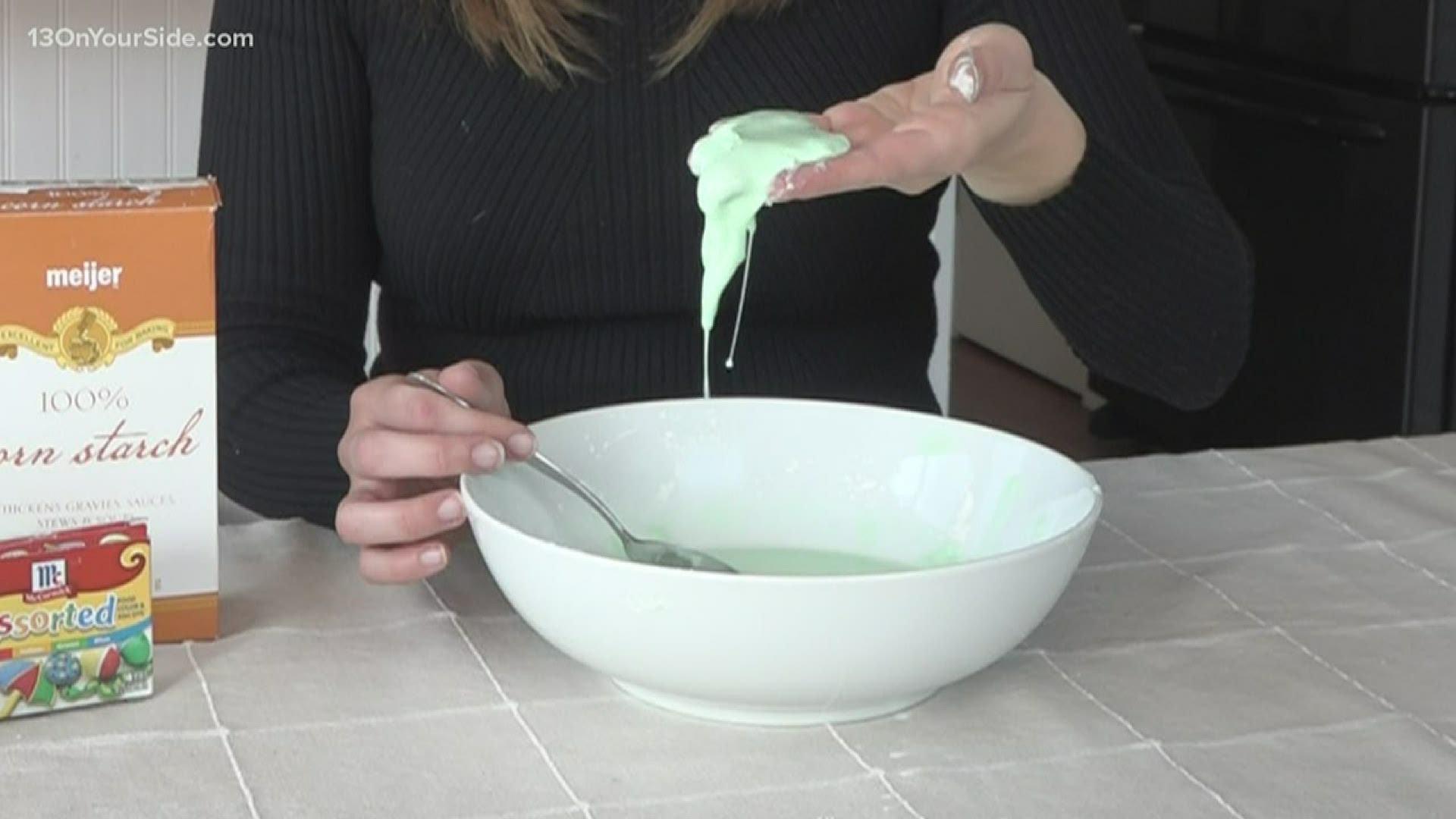 Oobleck is a non-Newtonian substance, meaning it has properties of both a solid and a liquid.