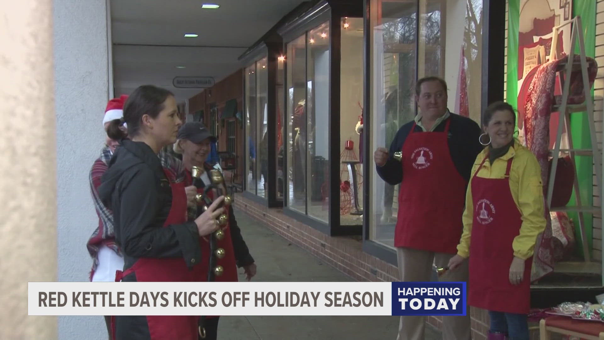 Downtown Grand Rapids is about to get festive with the beginning of Red Kettle Days. The iconic Blue Bridge will turn red starting tonight to celebrate the kick off.