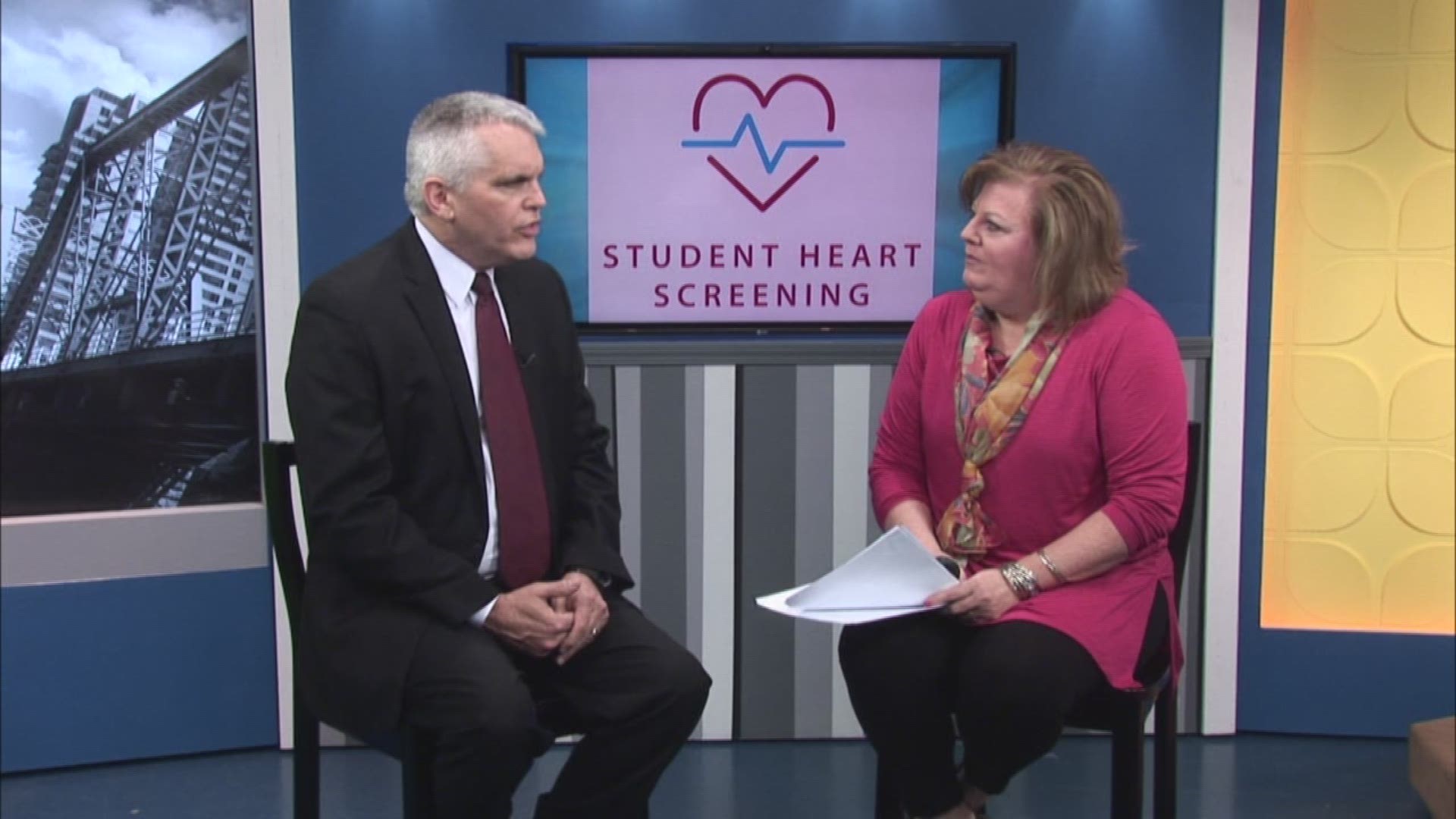 Mercy Health offers high school student heart screenings ... and here to tell us more about it is Dr. Daniel West ... From Mercy Health Physician Partners ... West Shore Cardiology.