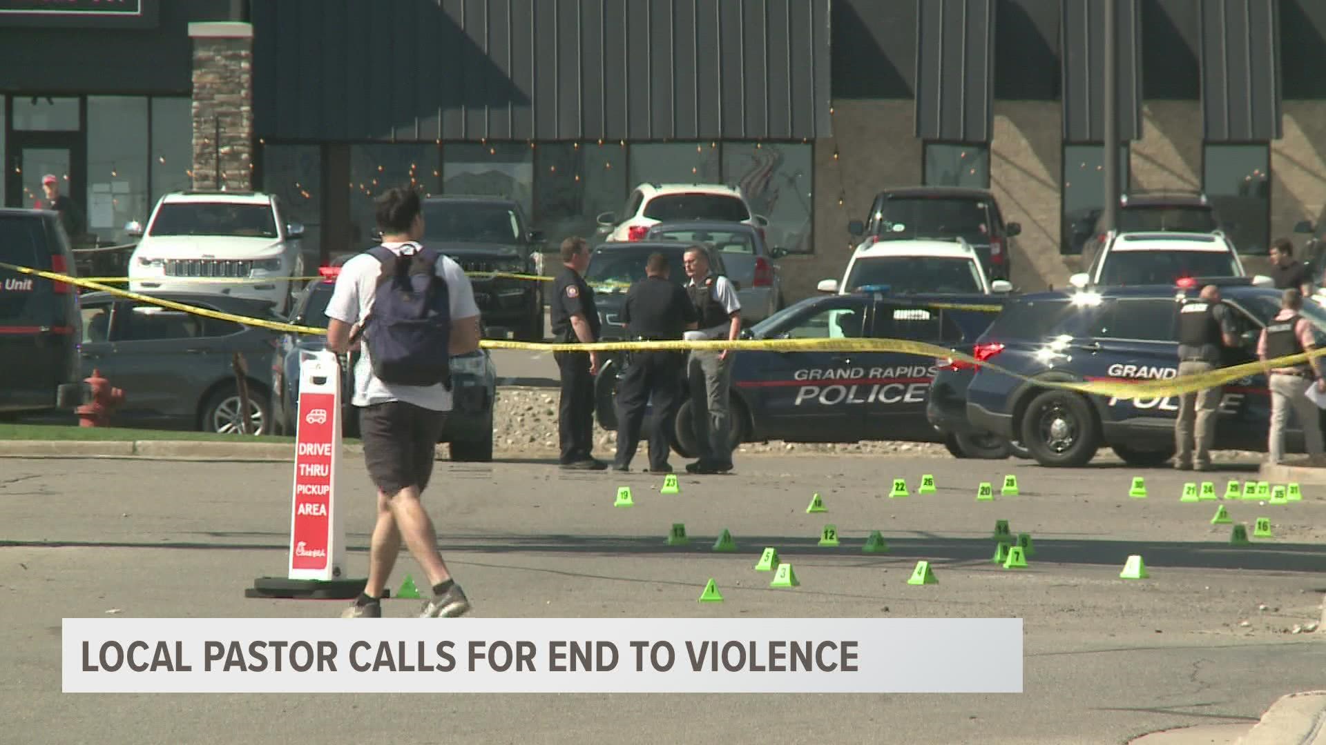 After three reported shootings in Grand Rapids in the past three days, a local leader is calling for the violence to end.
