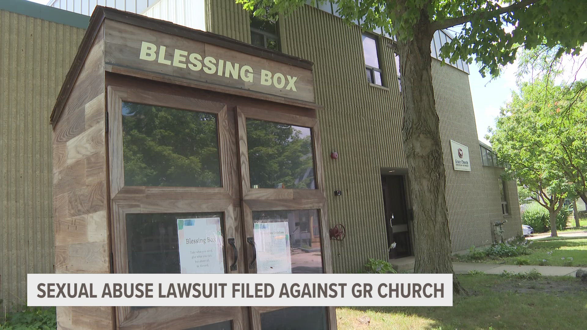 A former member of Grand Rapids church has filed a lawsuit, claiming a deacon at the church abused her as a child.