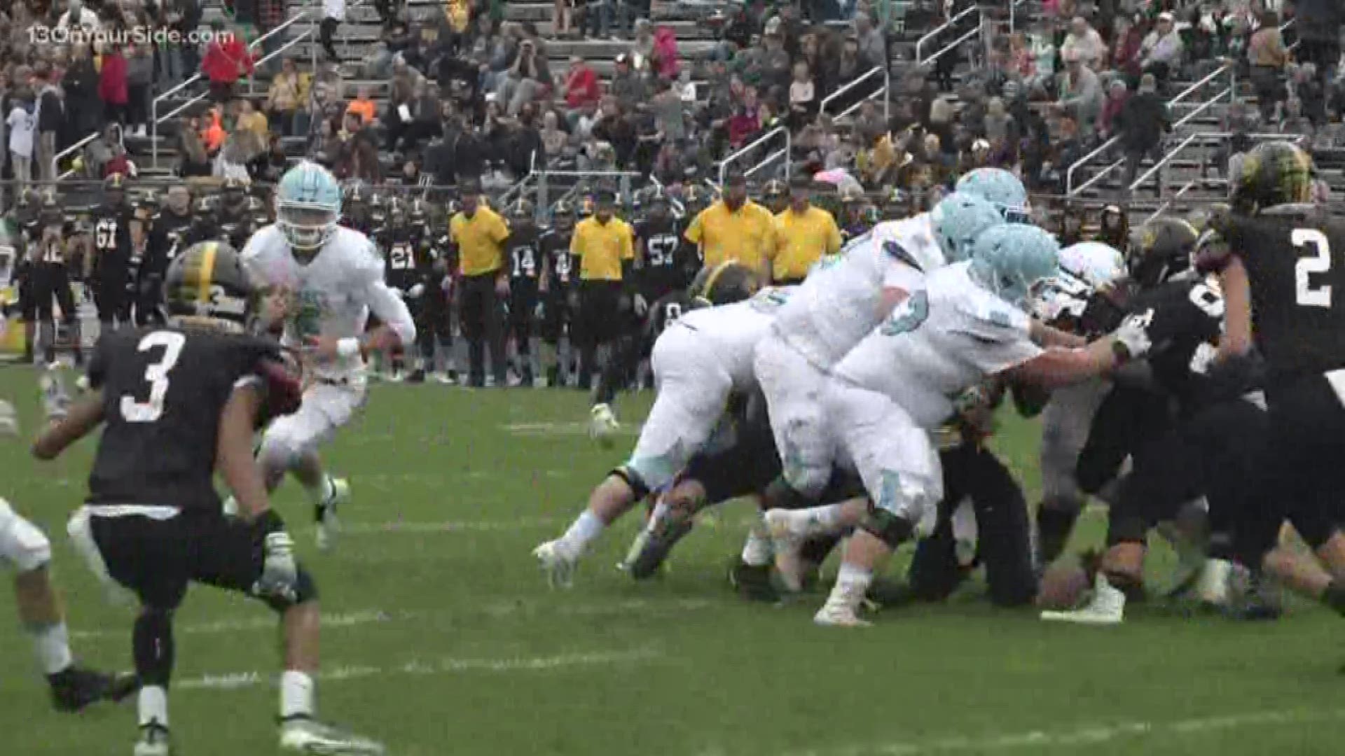 Mona Shores is hosting Muskegon Friday, Oct. 18.