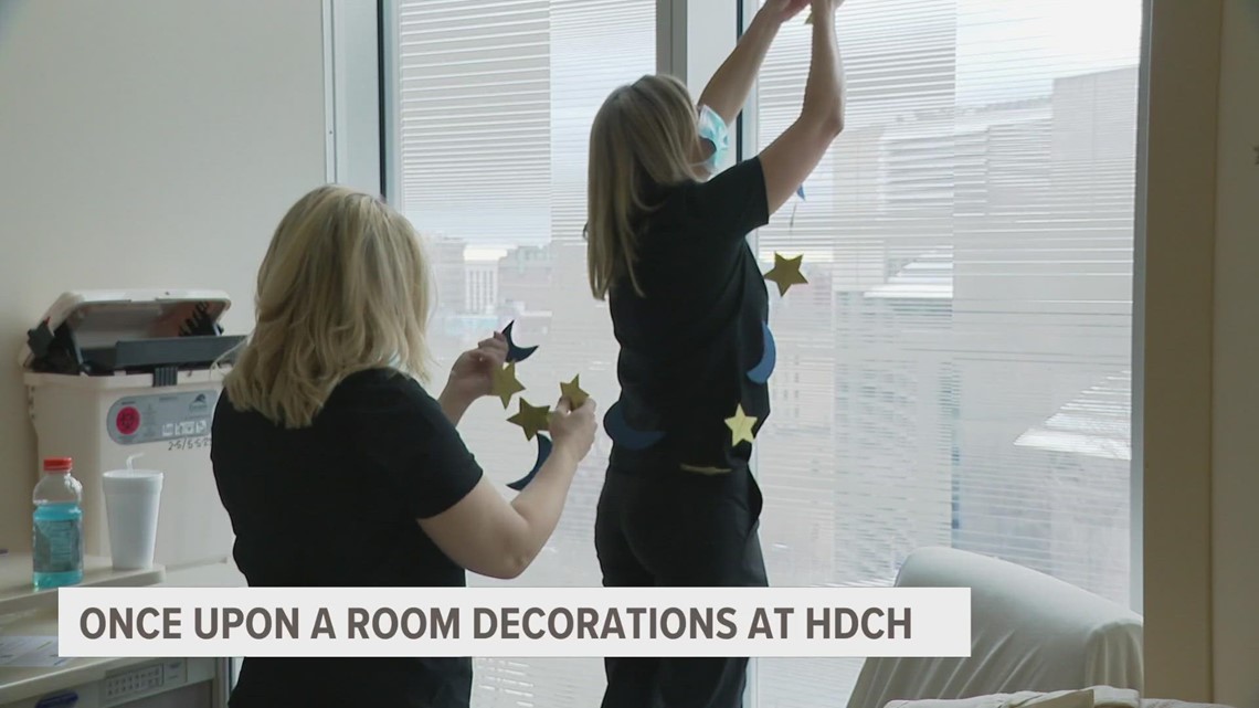 Special surprise room makeover for patients at Helen DeVos Children's Hospital