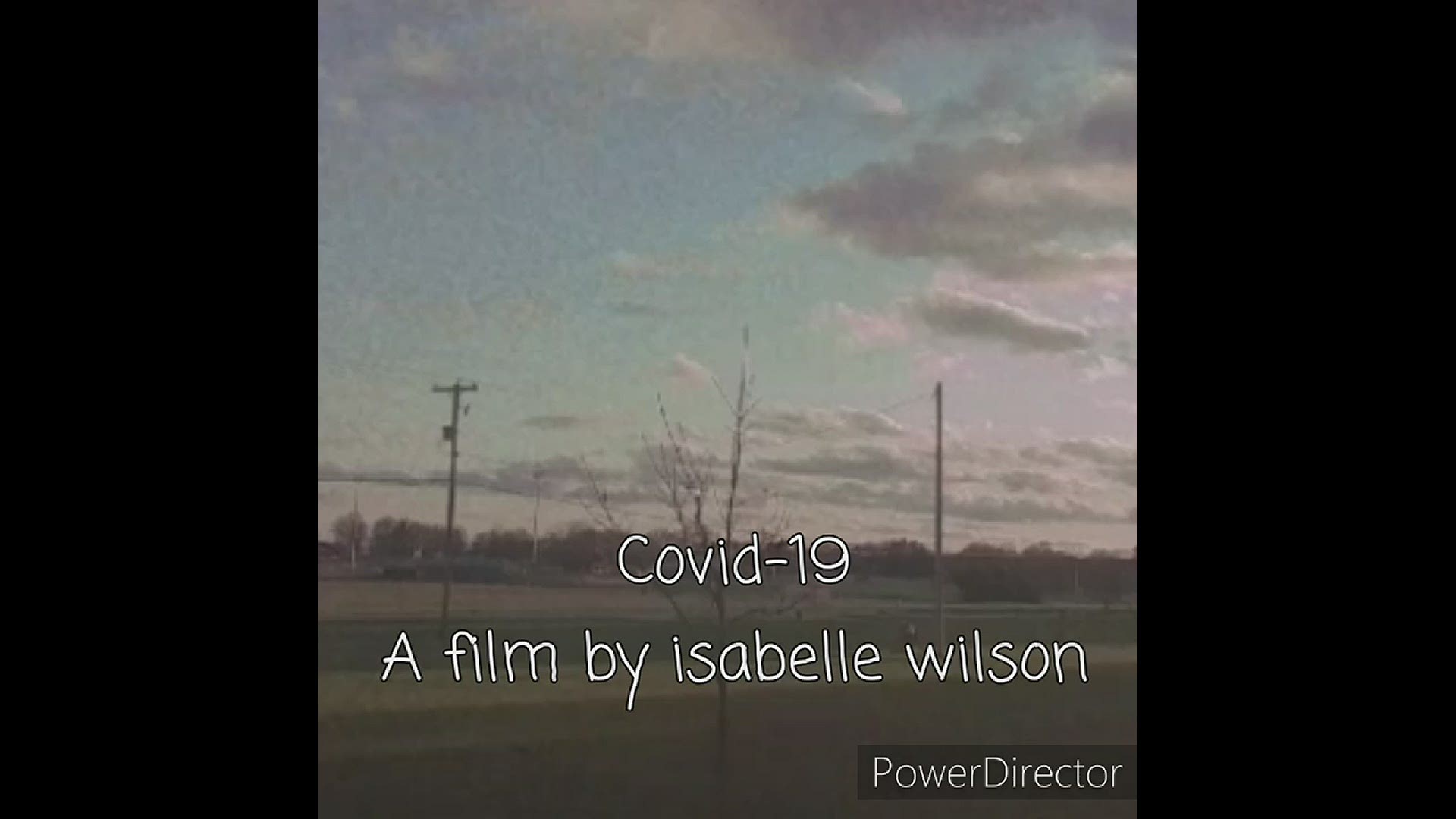 Sparta freshman, Isabelle Wilson is among several students who are submitting content to the "COVID-19 Student Film Festival."