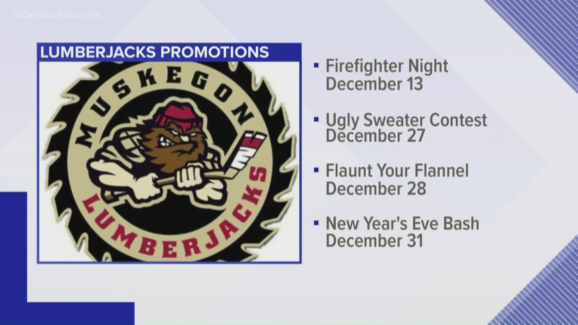 The Lumberjacks will have several home games filled with fun for the whole family.