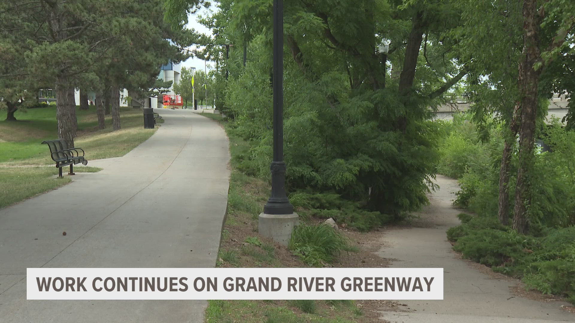 The purpose is to connect Grand Rapids Parks to the Lakeshore via bike and walking paths.