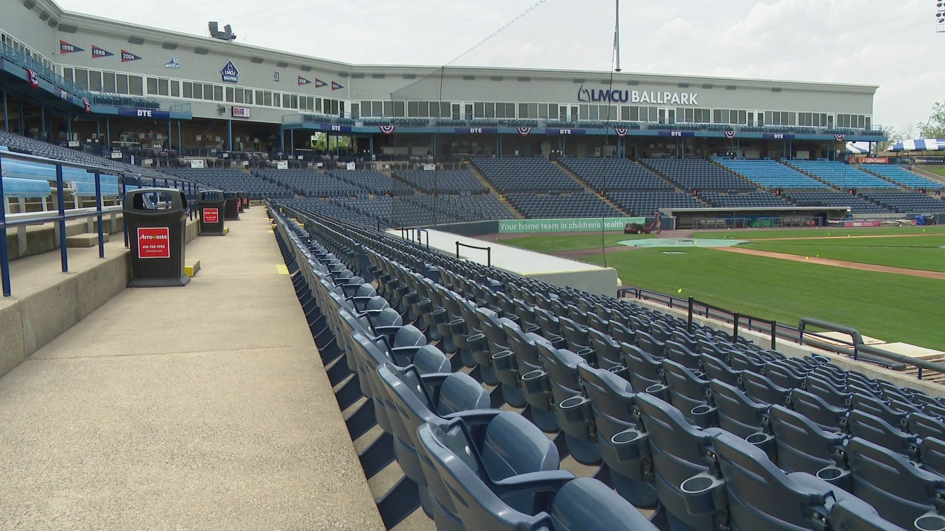 All outside seating at Lake Michigan Credit Union Ballpark for July, August and September games, will go on sale June 1.