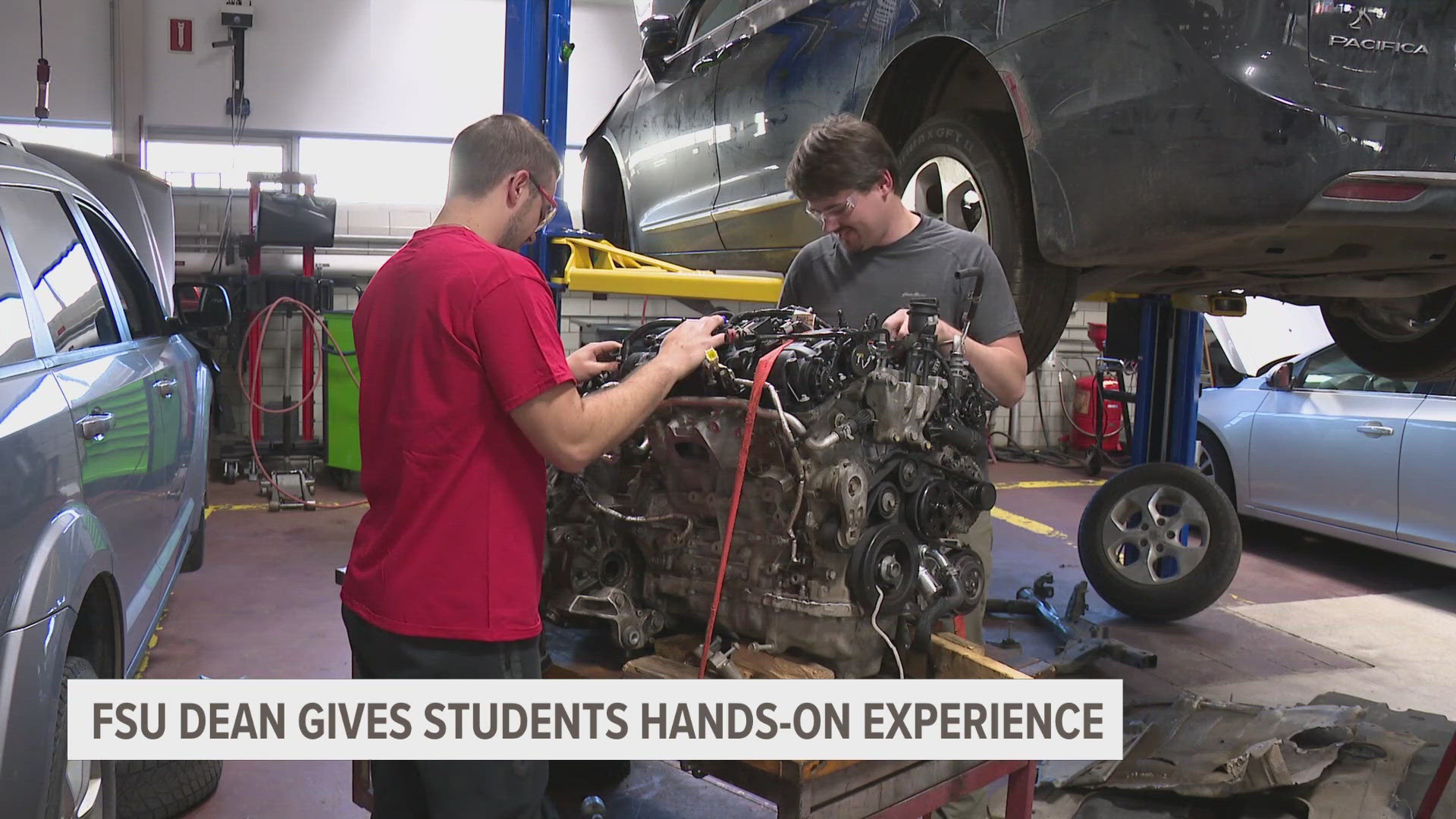 We all know it can be hard to find a good mechanic, but a leader at Ferris State University knew exactly where to find one.