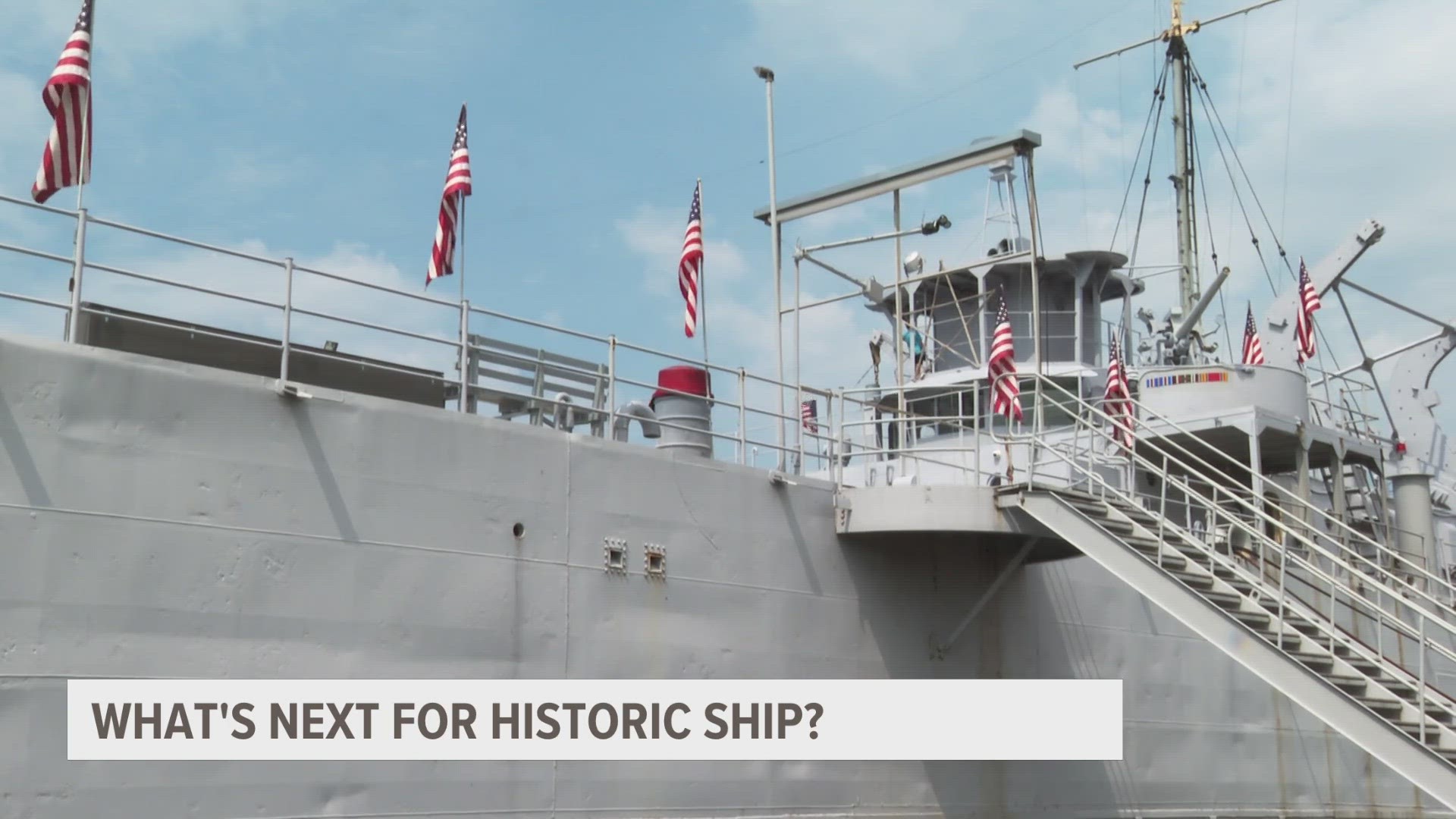 The historic ship used in D-Day is in need of repairs and may have to leave Muskegon if funding cannot be found to repair or ground the ship.