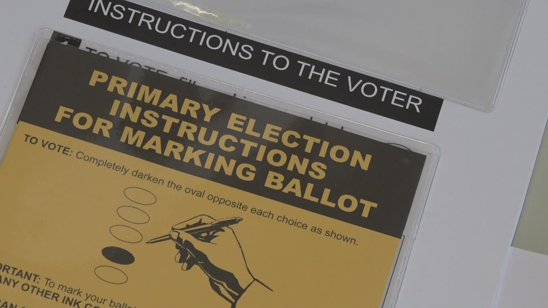 A ballot must be received by 8 p.m. on Election Night to be counted.