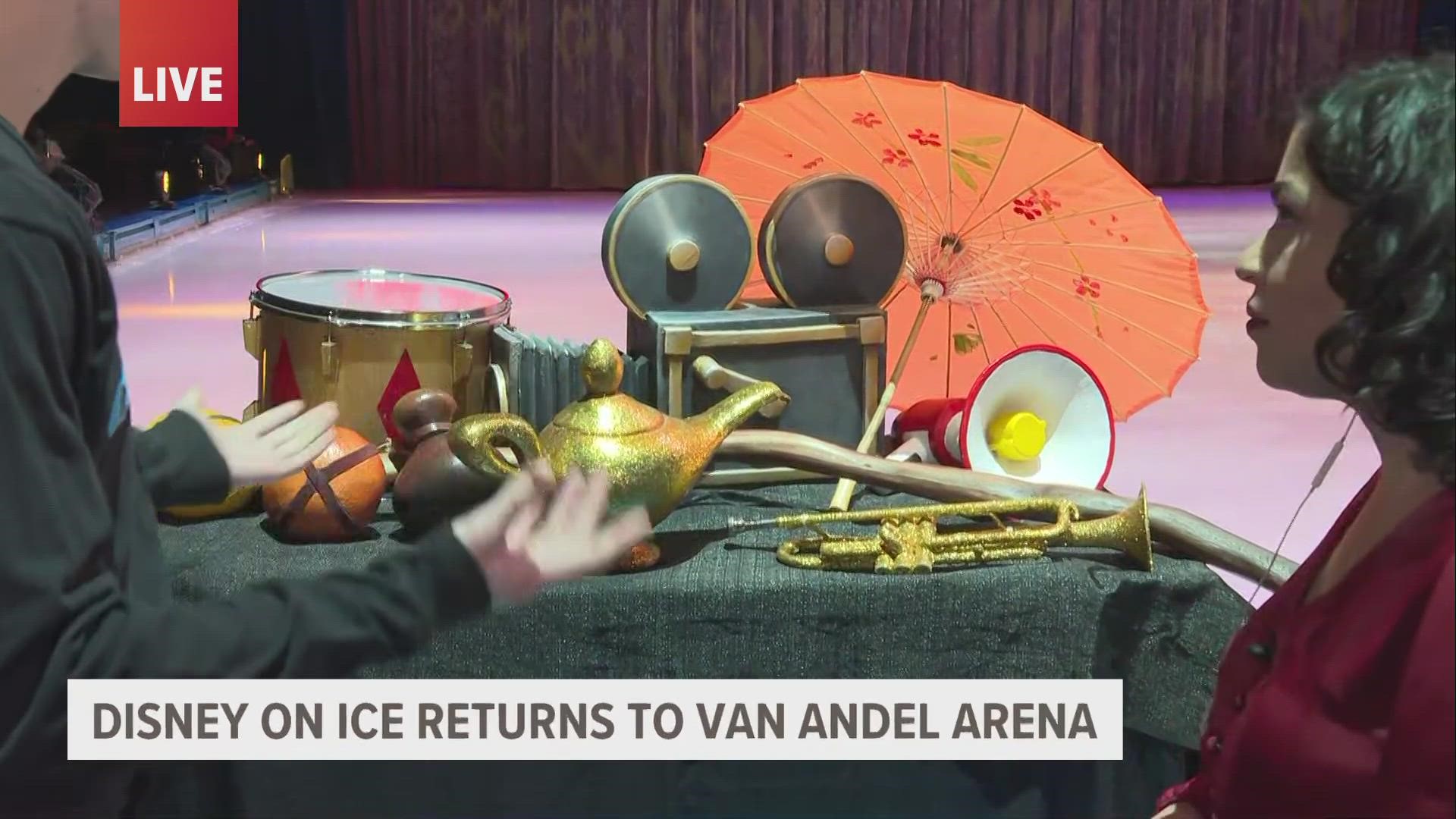 13 ON YOUR SIDE's Veronica Ortega is giving us a sneak peek into the Disney On Ice show.