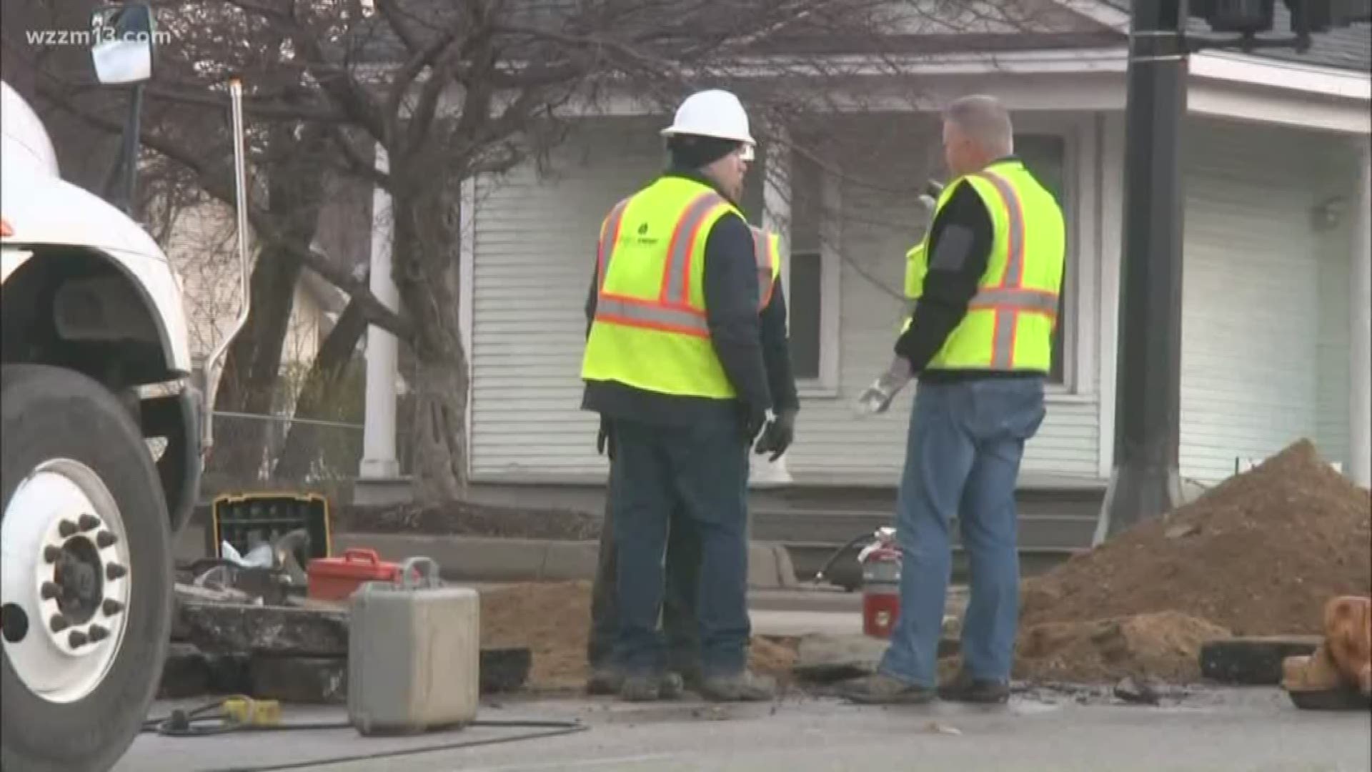 Gas leak reportedly fixed in downtown Holland