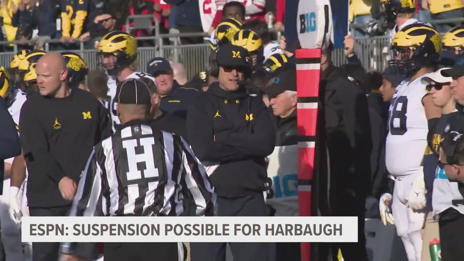 Michigan's Jim Harbaugh 'interested' in returning to NFL, report says 